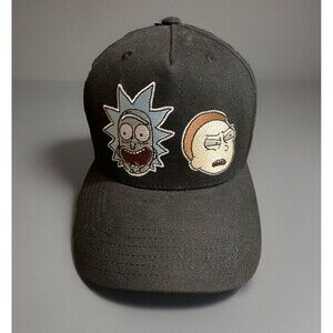 New Rick and Morty Big Face Character Cartoon Heads Adjustable Snapback Hat